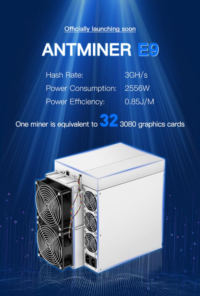 Прибор 0 минирования FCC 2556W 12V Antminer E9 3Gh Bitmain EtHash ASIC