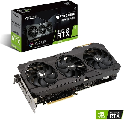 Видеокарта варианта видеокарты 10GB 1710MHz OC GDDR6 Geforce Rtx 3080