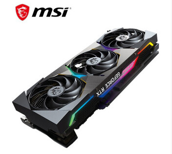 Видеокарта GeForce RTX 3090 SUPRIM x 24G вентилятора снаряжения 3 минирования