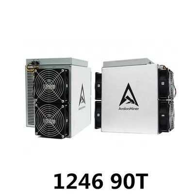 Горнорабочий Avalon BTC 1246 90th/S 3420W Sha 256 машин минирования Asic