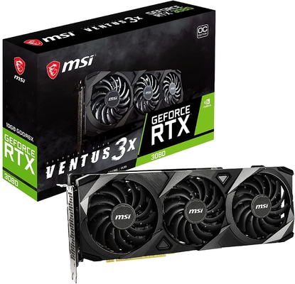 Видеокарта варианта видеокарты 10GB 1710MHz OC GDDR6 Geforce Rtx 3080