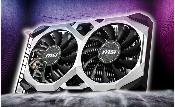 Двойные видеокарта 6gb 120W 1770MHz Nvidia Gtx 1660 вентиляторной системы охлаждения супер