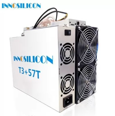 Алгоритм 3300W машины минирования SHA-256 Innosilicon T3+ 57Th/S BTC горнорабочего BTC
