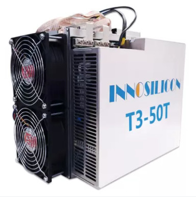 Алгоритм горнорабочего SHA-256 Bitcoin T3 50TH/S 3100W Innosilicon Innosilicon горнорабочего BTC