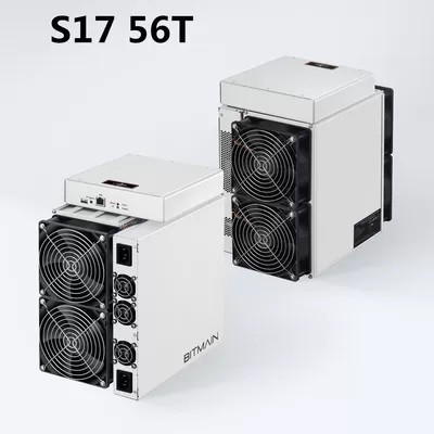Горнорабочий Antminer S17 Pro 56Th 2212W BTC использовала машину минирования горнорабочего SHA-256 BTC