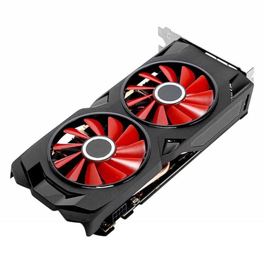 Видеокарта волка черноты 8G видеокарты XFX 580 снаряжения минирования GDDR5